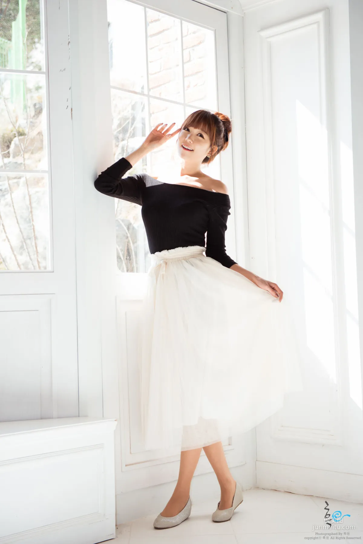 [韩国美女] 李恩慧《白色淑女长裙》 写真集9