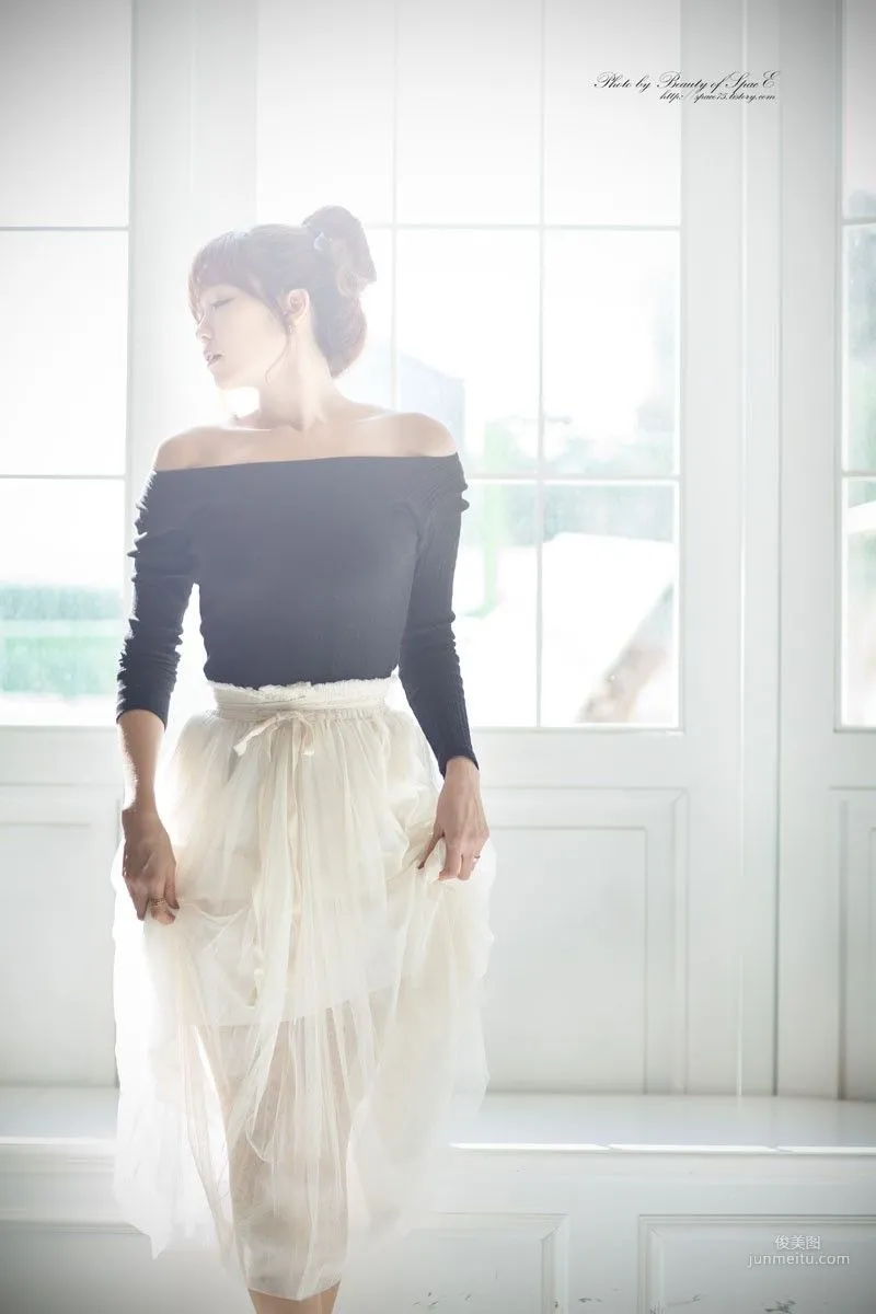 [韩国美女] 李恩慧《白色淑女长裙》 写真集47
