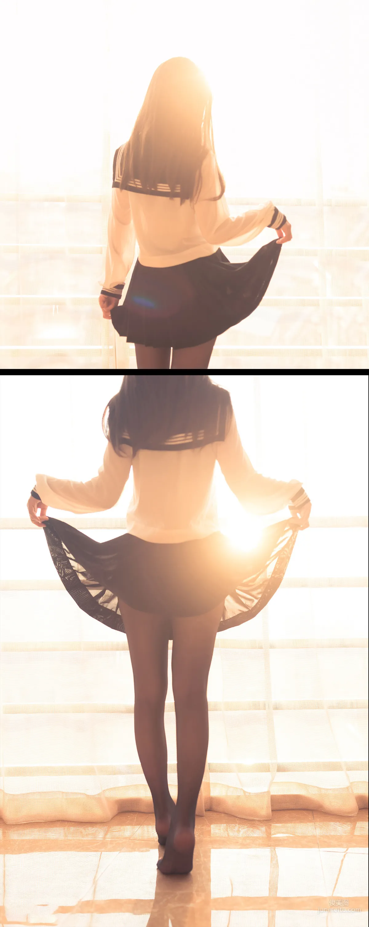 白金Saki《半透明水手服》[COSPLAY福利] 寫真集 4