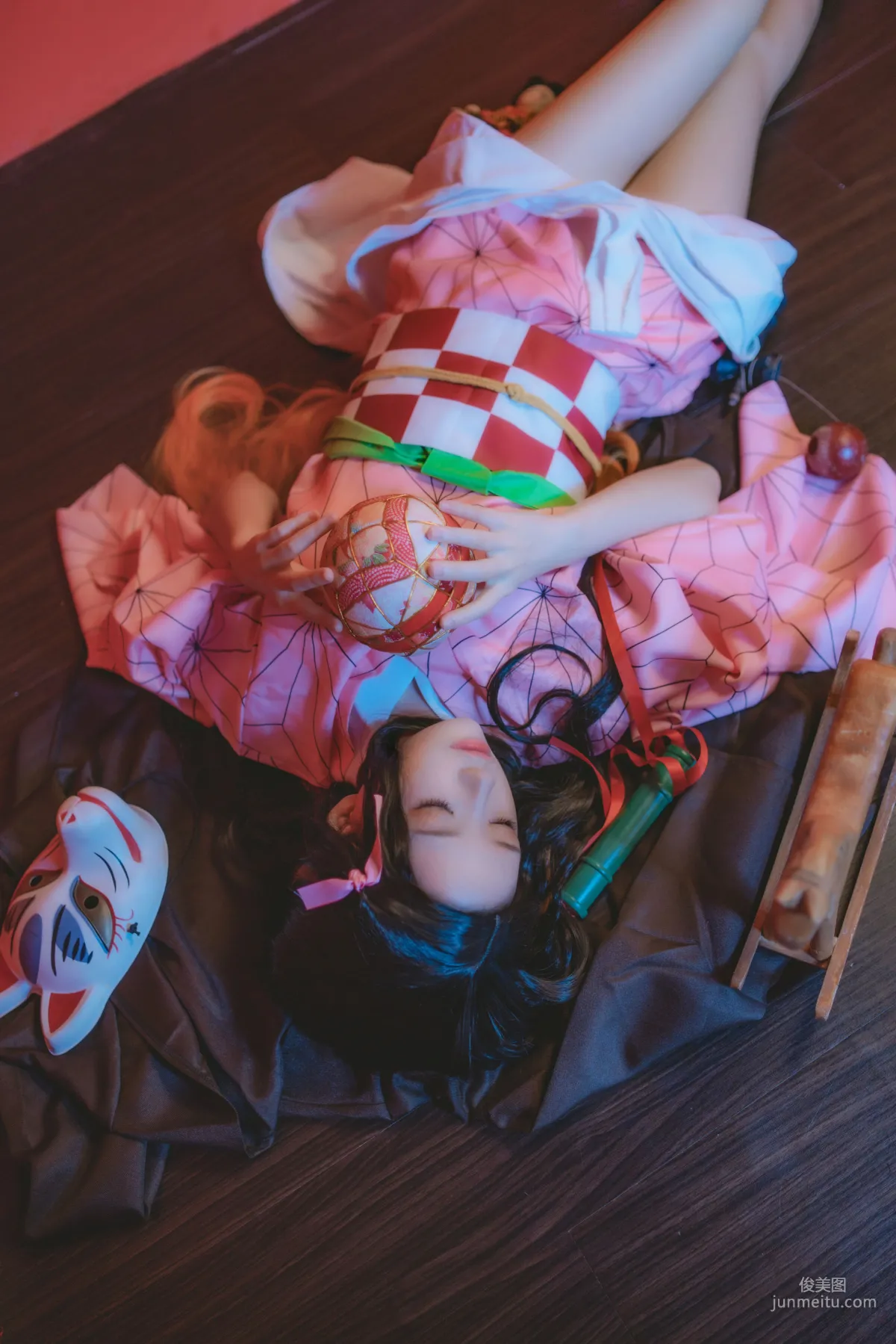 桜桃喵《灶门祢豆子》 [COSPLAY美女] 写真集6