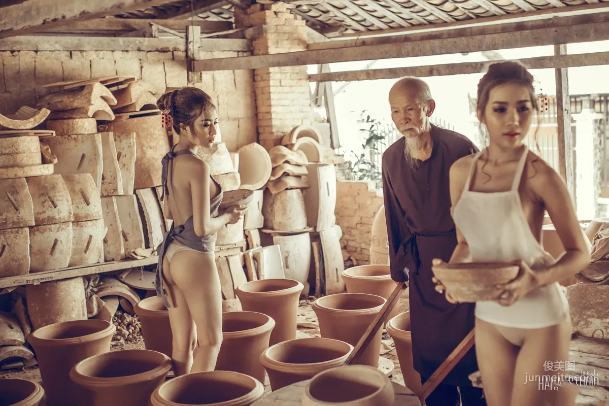 Thuy Nga Pham《越南陶瓷村》性感人體寫真集 35
