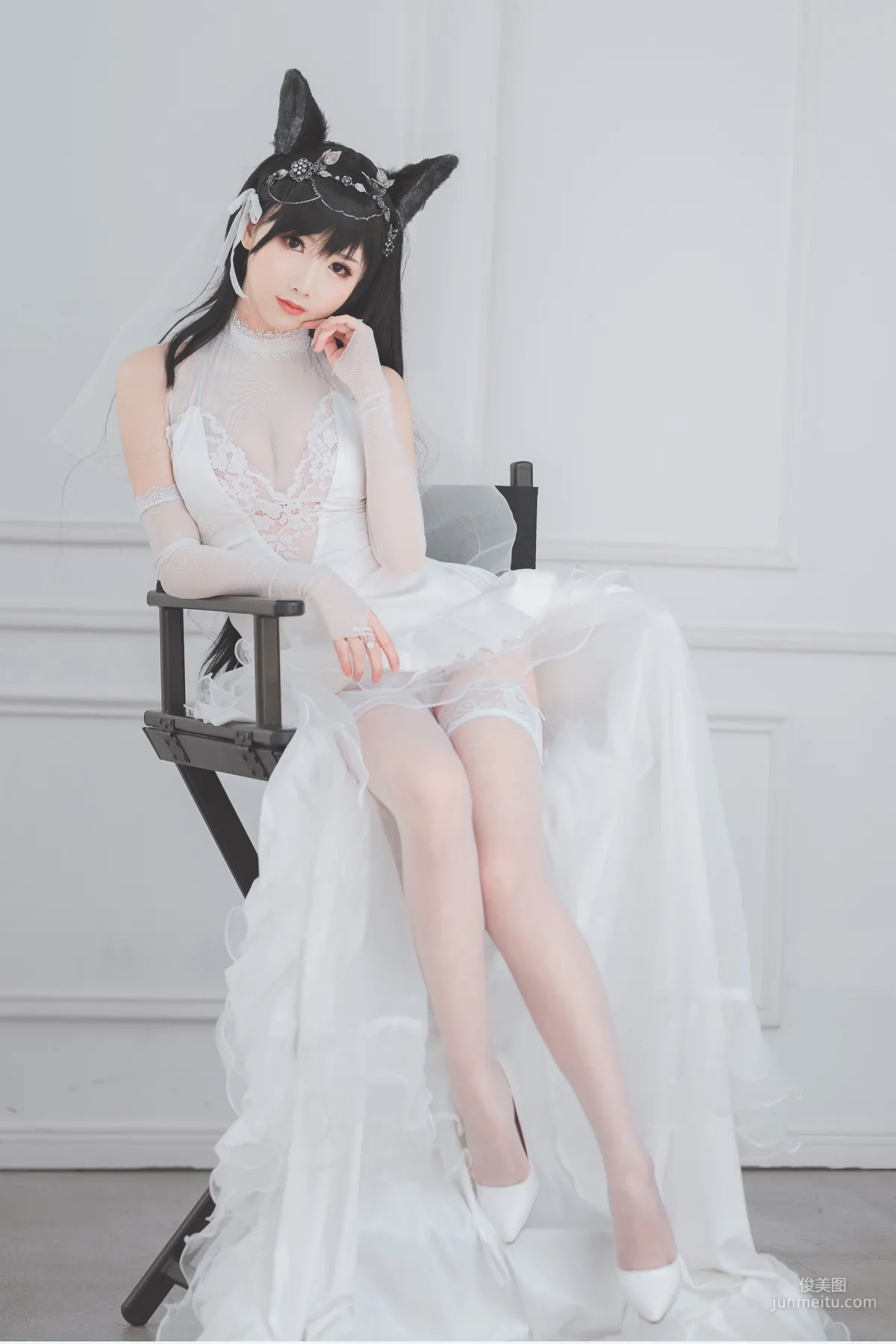 面餅仙兒《愛宕花嫁》 [福利COSPLAY] 寫真集 28