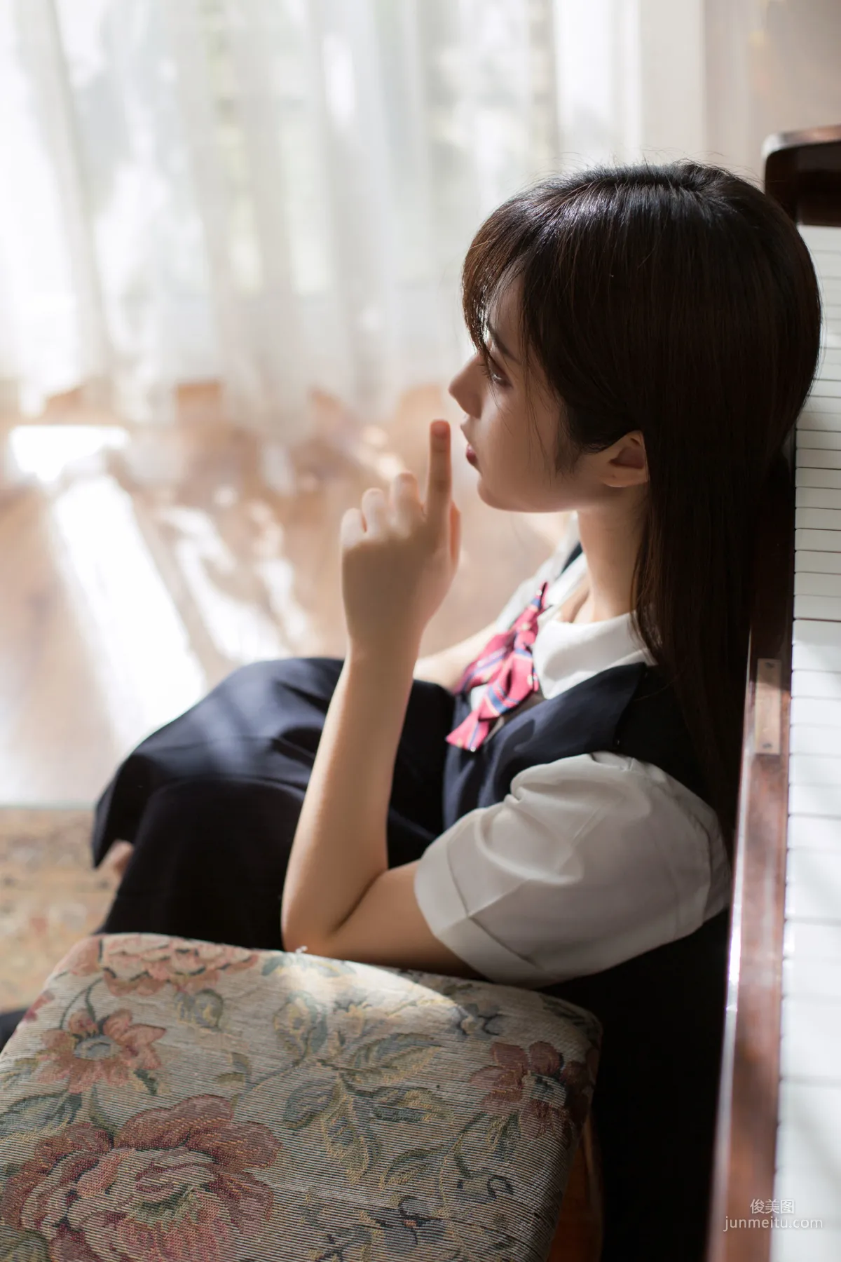 《文静学妹》 [喵糖映画] VOL.004 写真集38