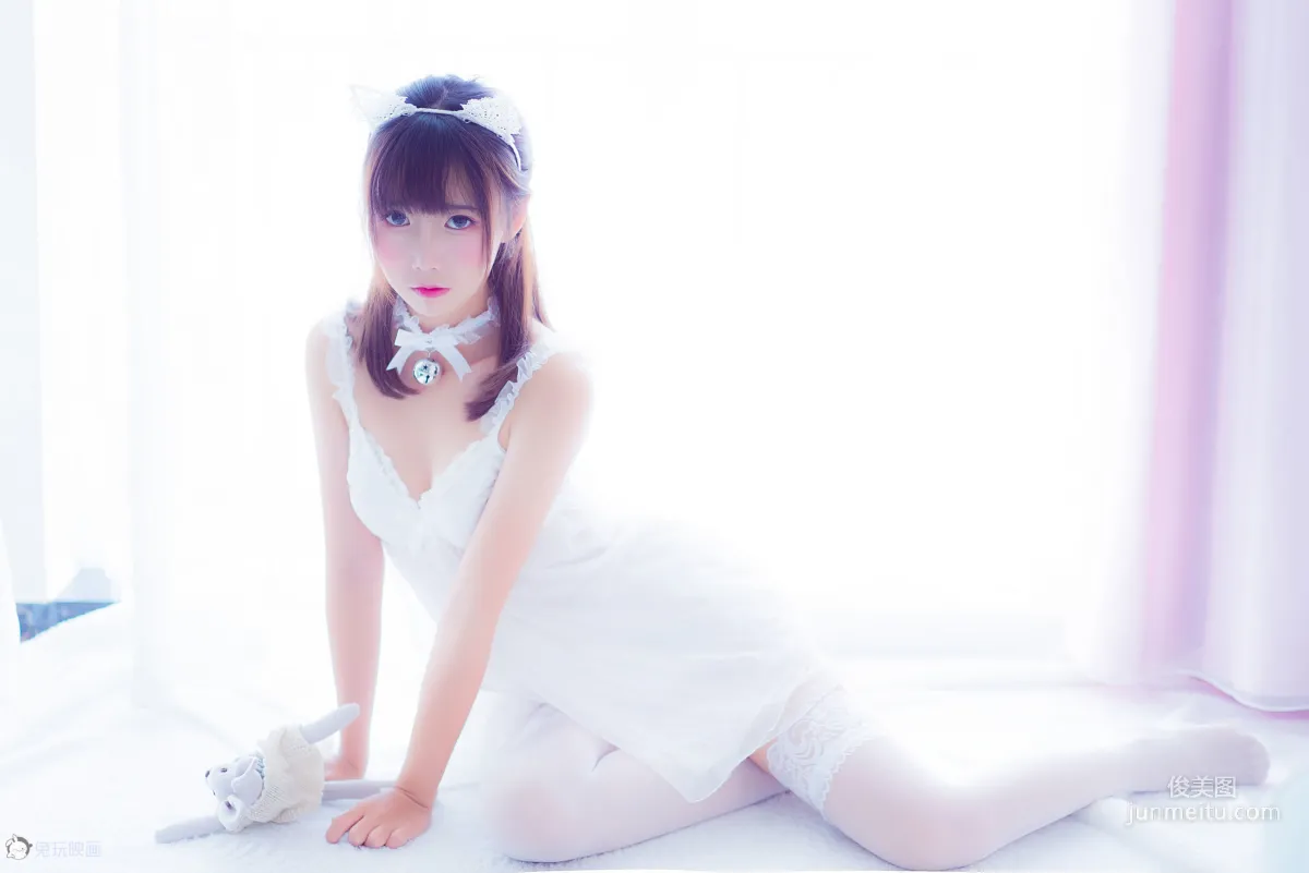 面餅仙兒《吊帶睡衣》 [福利COSPLAY] 寫真集 47