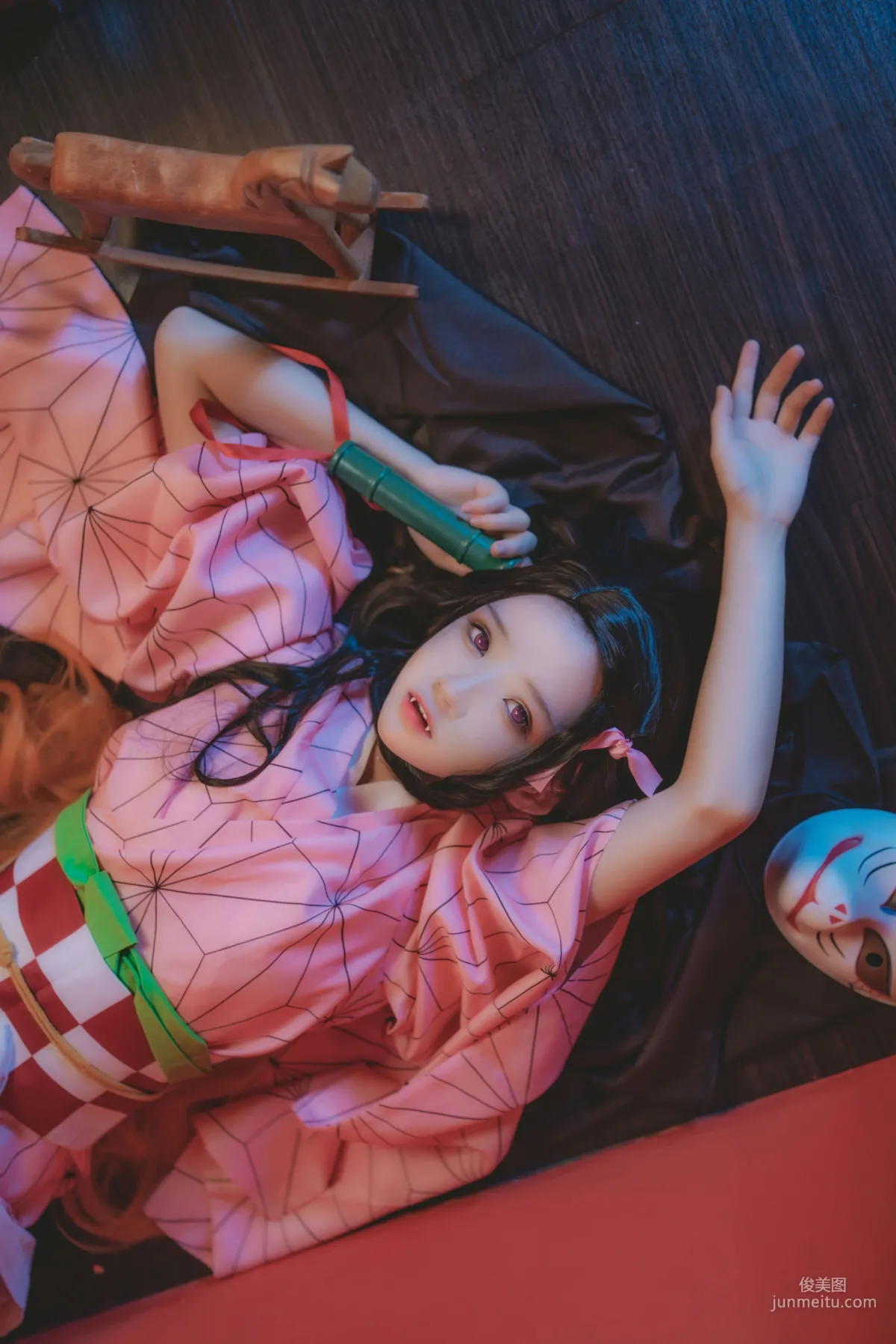 桜桃喵《灶门祢豆子》 [COSPLAY美女] 写真集5