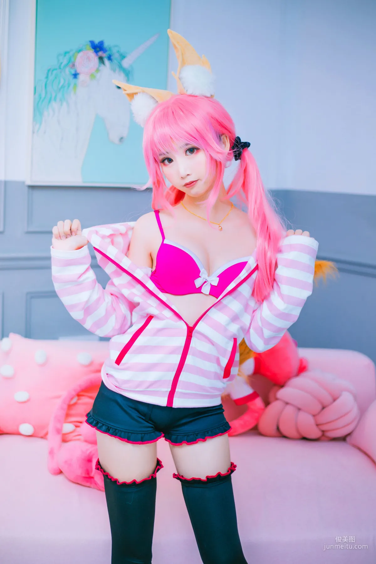面餅仙兒《玉藻前日常》 [福利COSPLAY] 寫真集 3