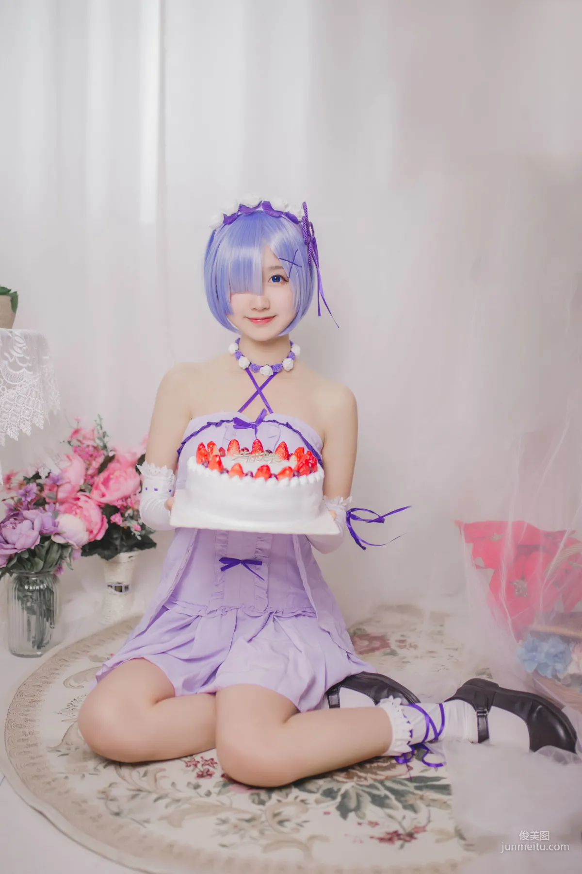 木綿綿OwO《雷姆生日》 [COSER美女] 寫真集 8