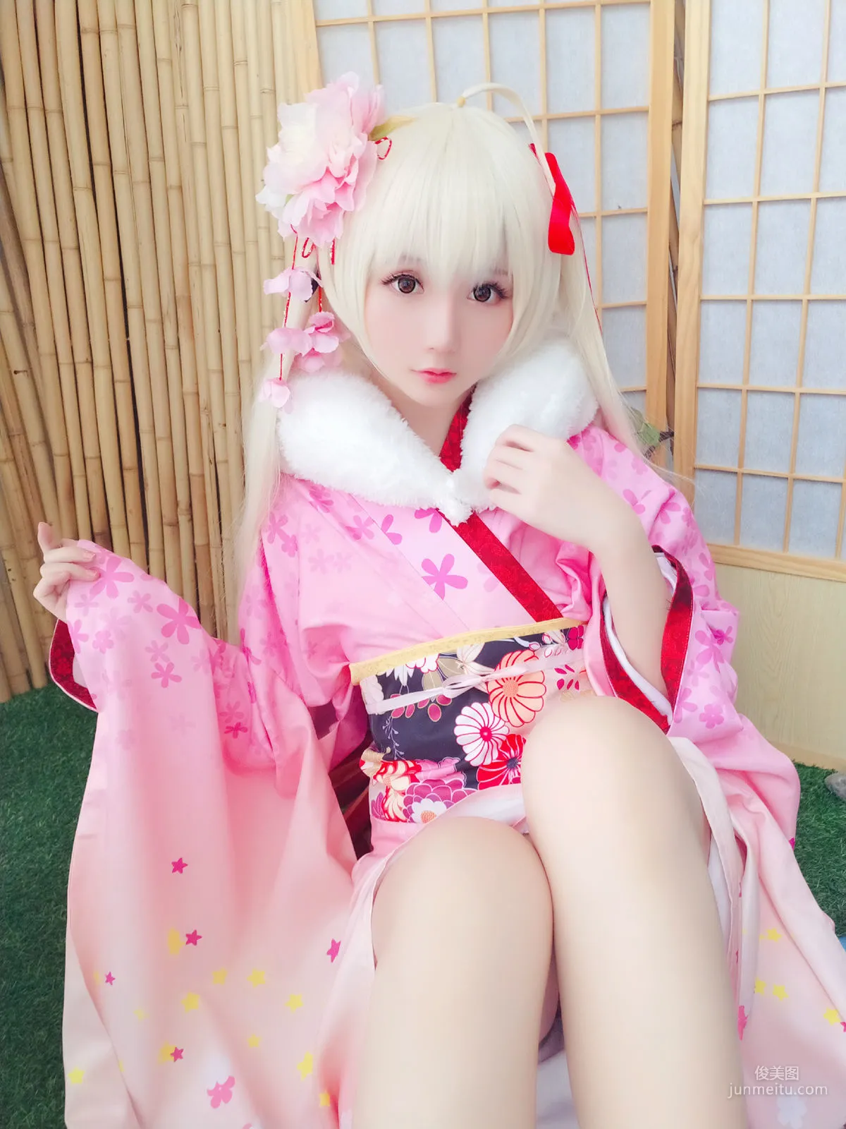 星之遲遲《粉紅泡泡包》 [COSPLAY美女] 寫真集 50
