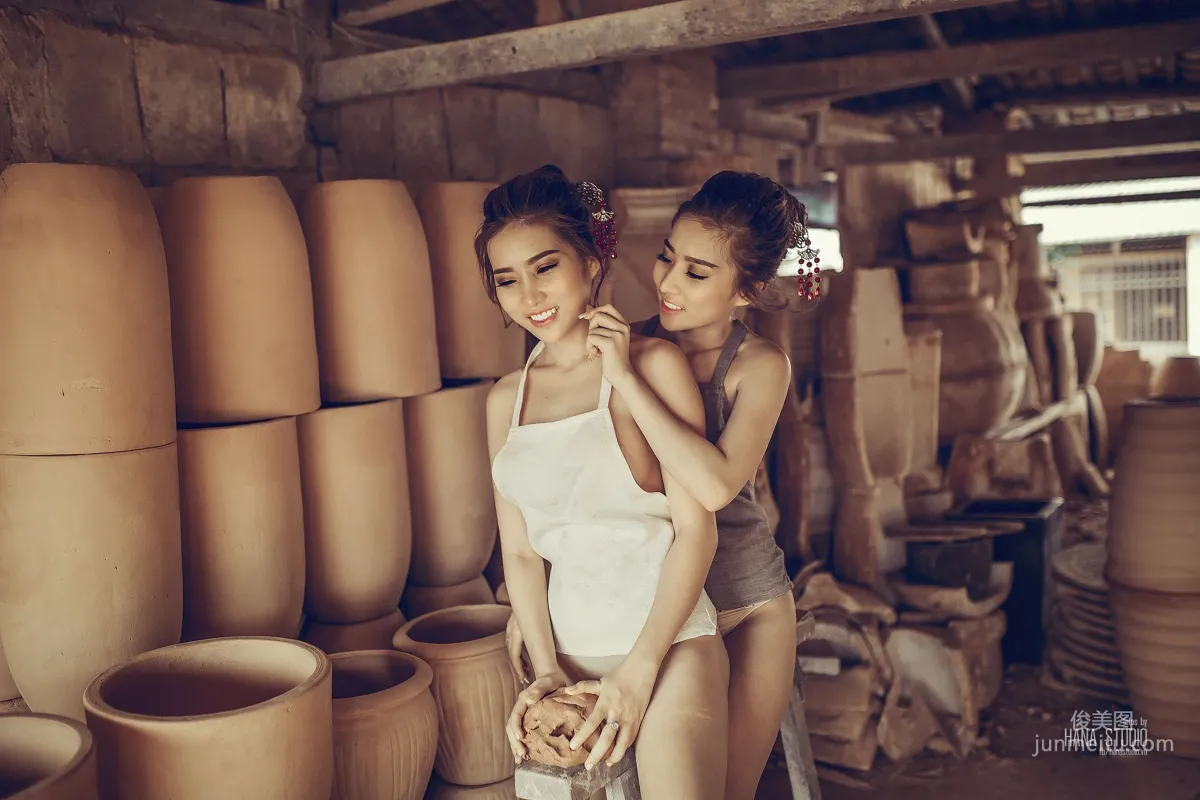 Thuy Nga Pham《越南陶瓷村》性感人體寫真集 48