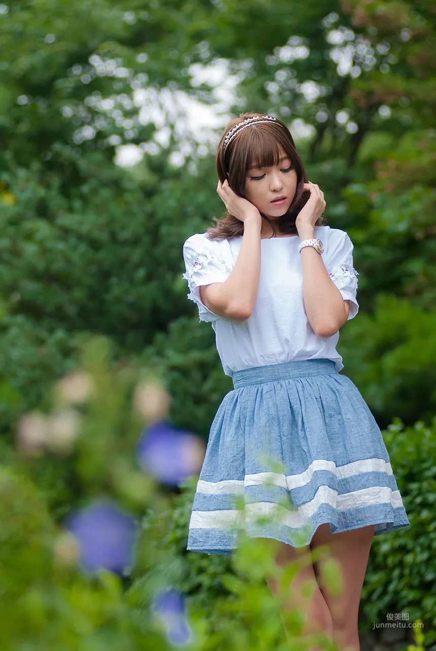 李恩慧《公園短裙外拍》 [韓國美女] 寫真集 14