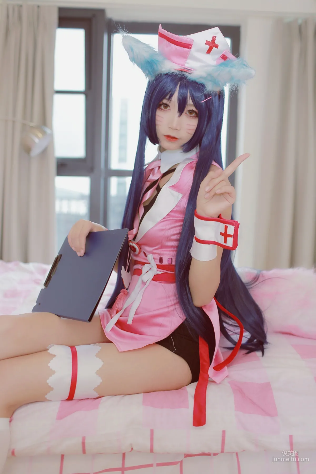 清純少女五更百鬼《阿狸護士服》 [COSPLAY美女] 寫真集 11