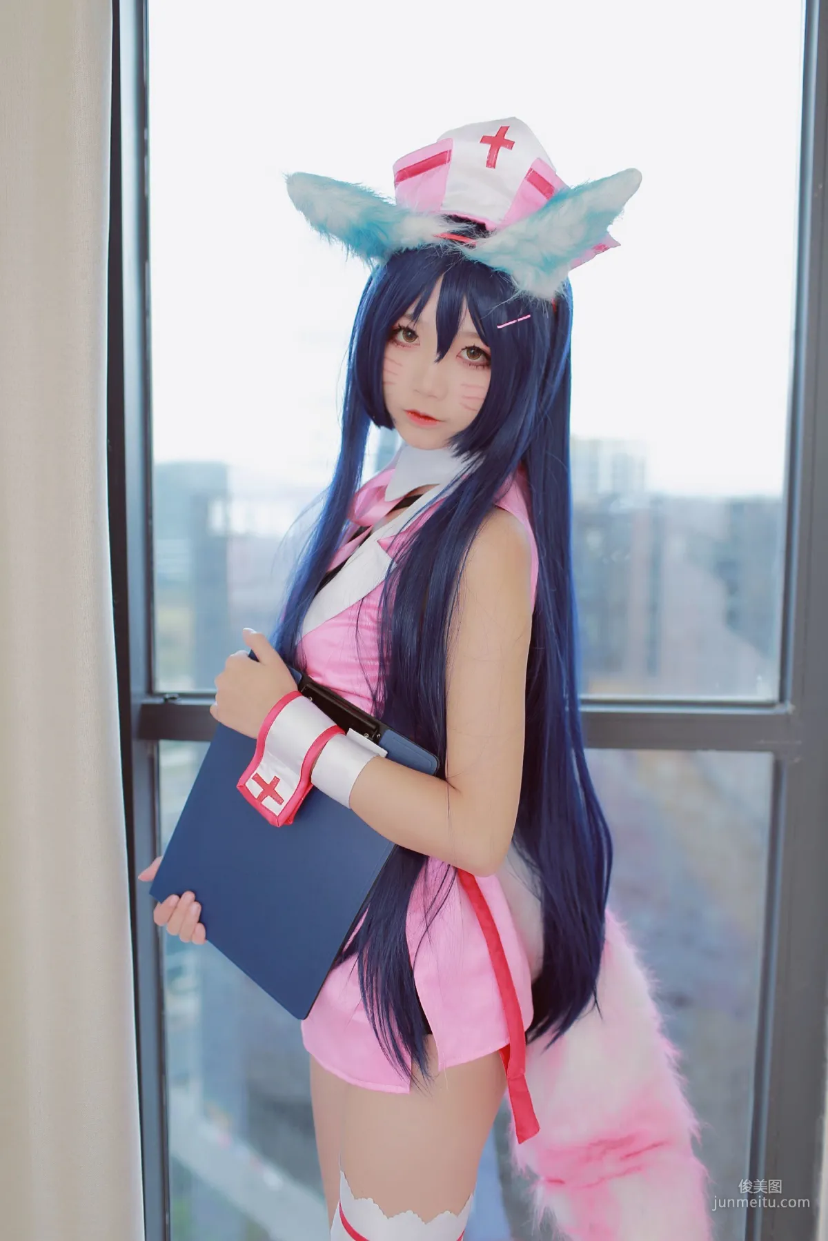 清純少女五更百鬼《阿狸護士服》 [COSPLAY美女] 寫真集 26