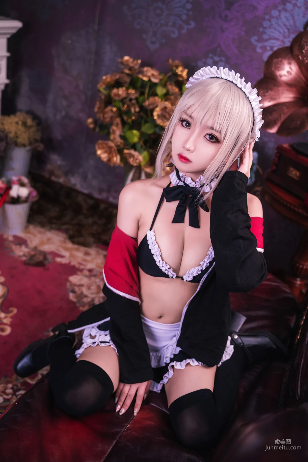 鬼畜瑤在不在w《黑絲女仆》 [COSPLAY福利] 寫真集 6