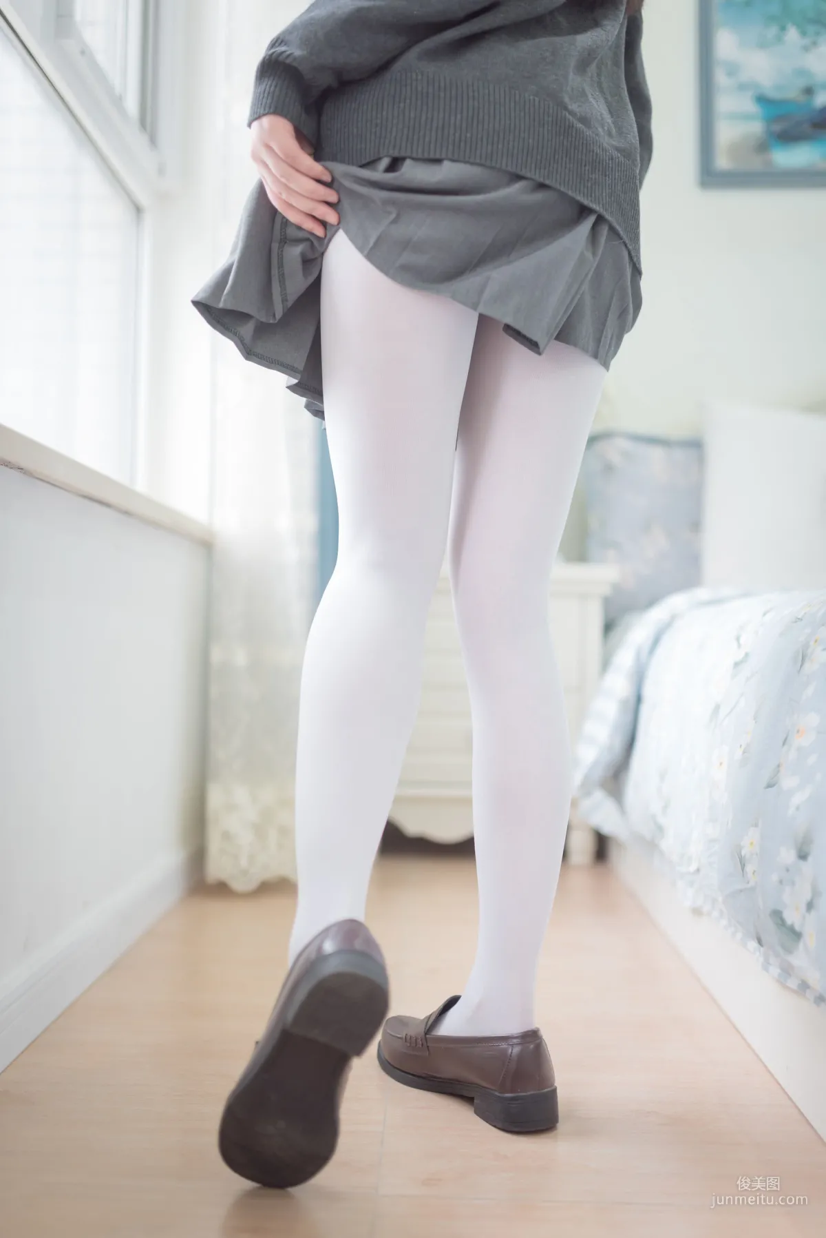 雪琪SAMA 《JK白絲》 [福利COSPLAY] 寫真集 38