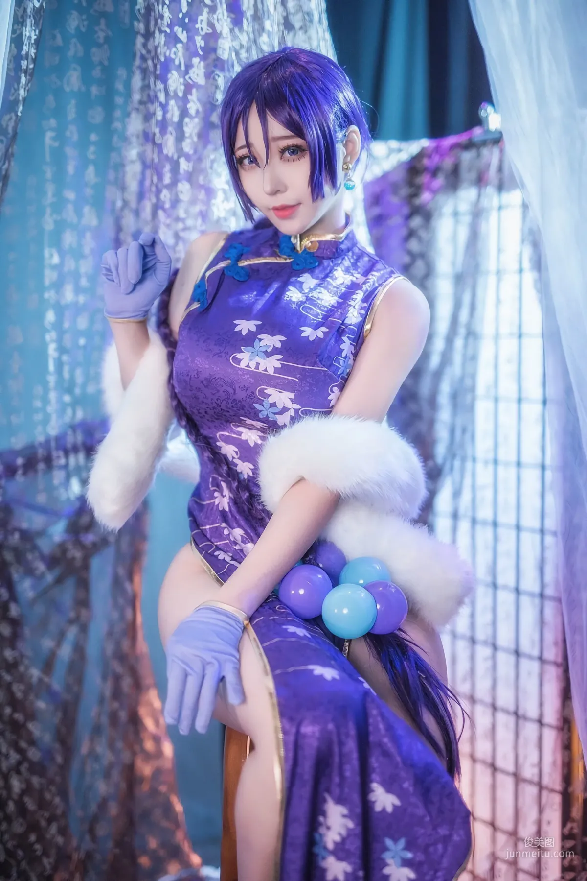 萌妹菌烨tako《FGO奶光旗袍》 [COSPLAY福利] 寫真集 3