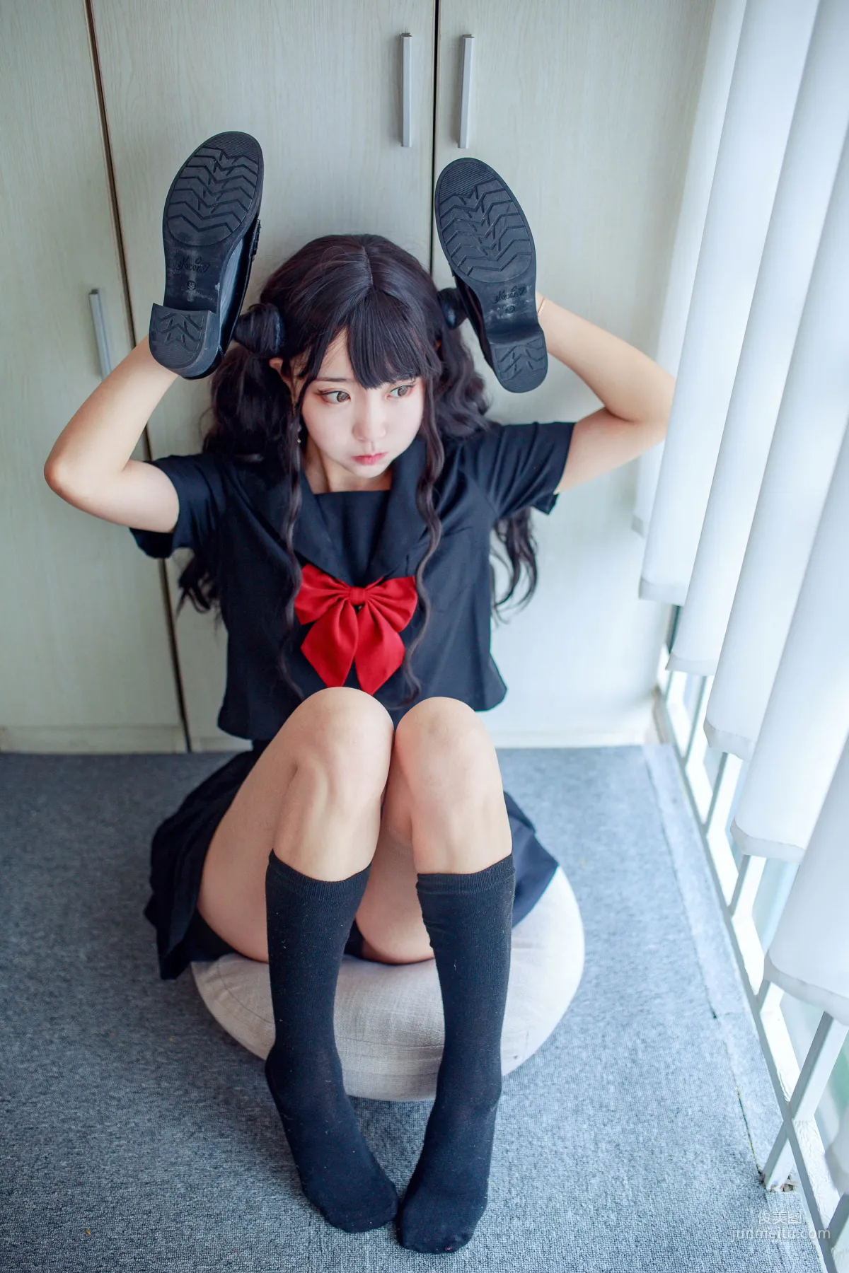 COSER黑川《小惡魔JK》 [COSPLAY福利] 寫真集 23