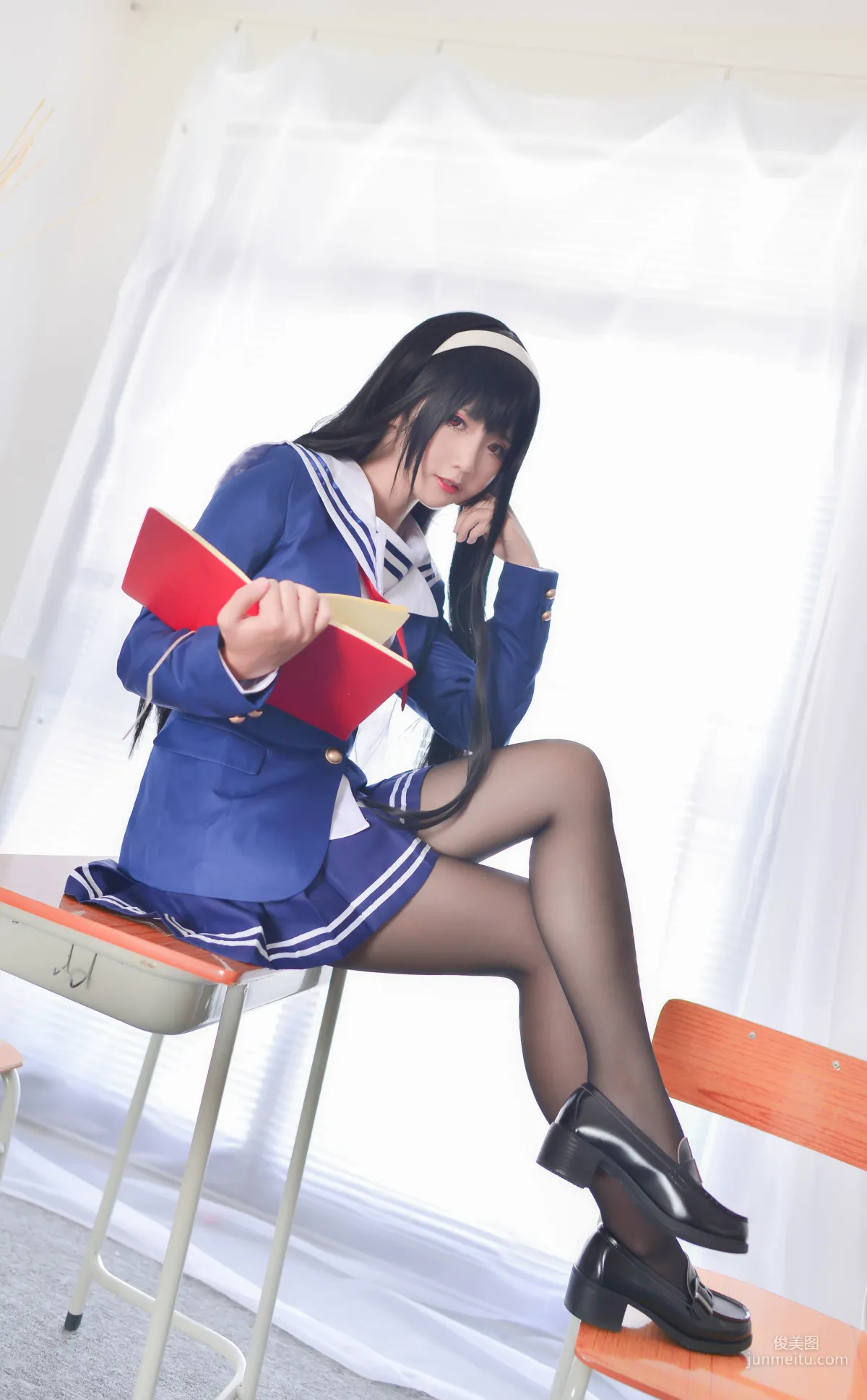 面饼仙儿 《诗羽》 [福利COSPLAY] 写真集13