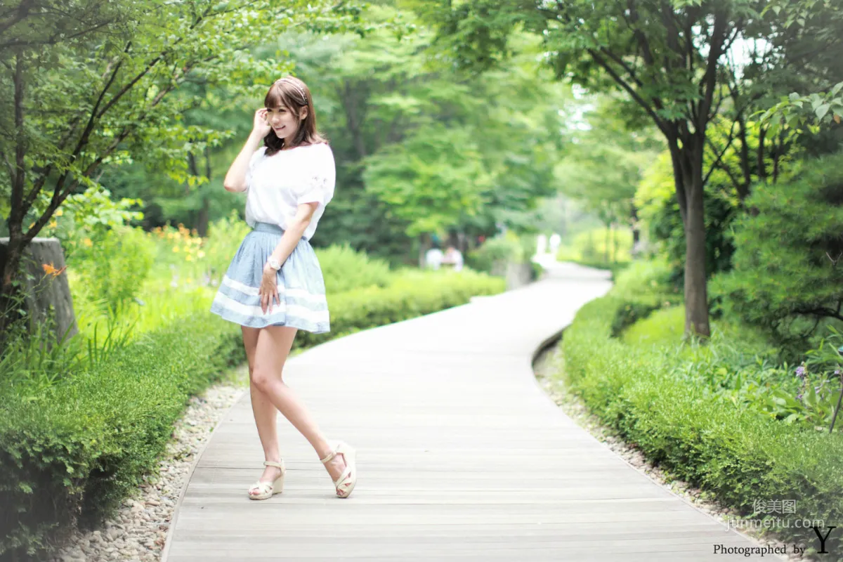李恩慧《公園短裙外拍》 [韓國美女] 寫真集 55