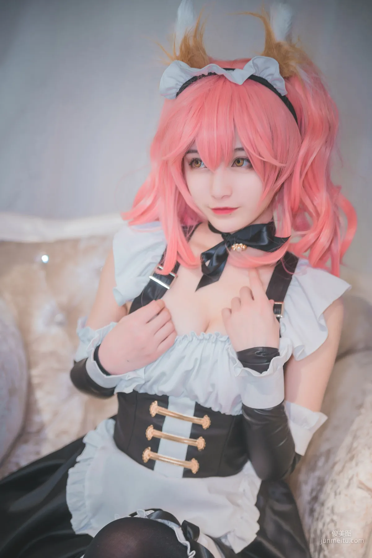 COSER鬼畜瑤 《玉藻前女仆》 [COSPLAY福利] 寫真集 29