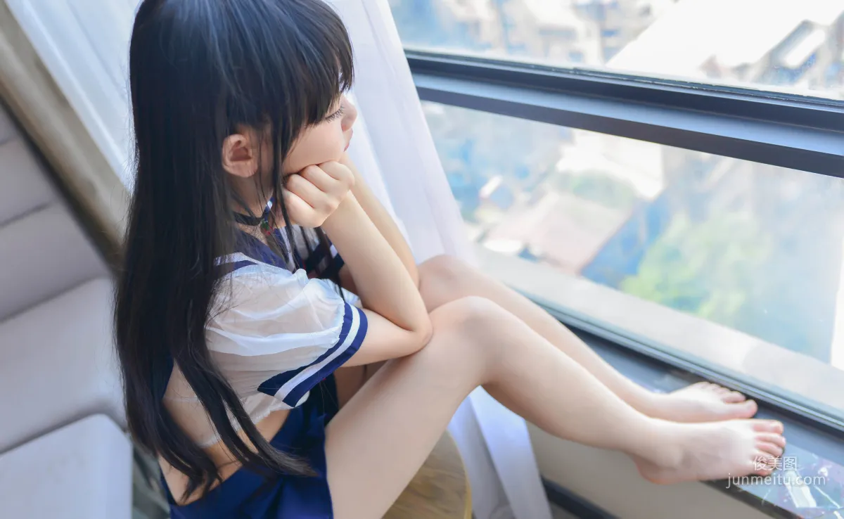 COSER雪琪SAMA 《透明JK》 [COSPLAY美女] 寫真集 9