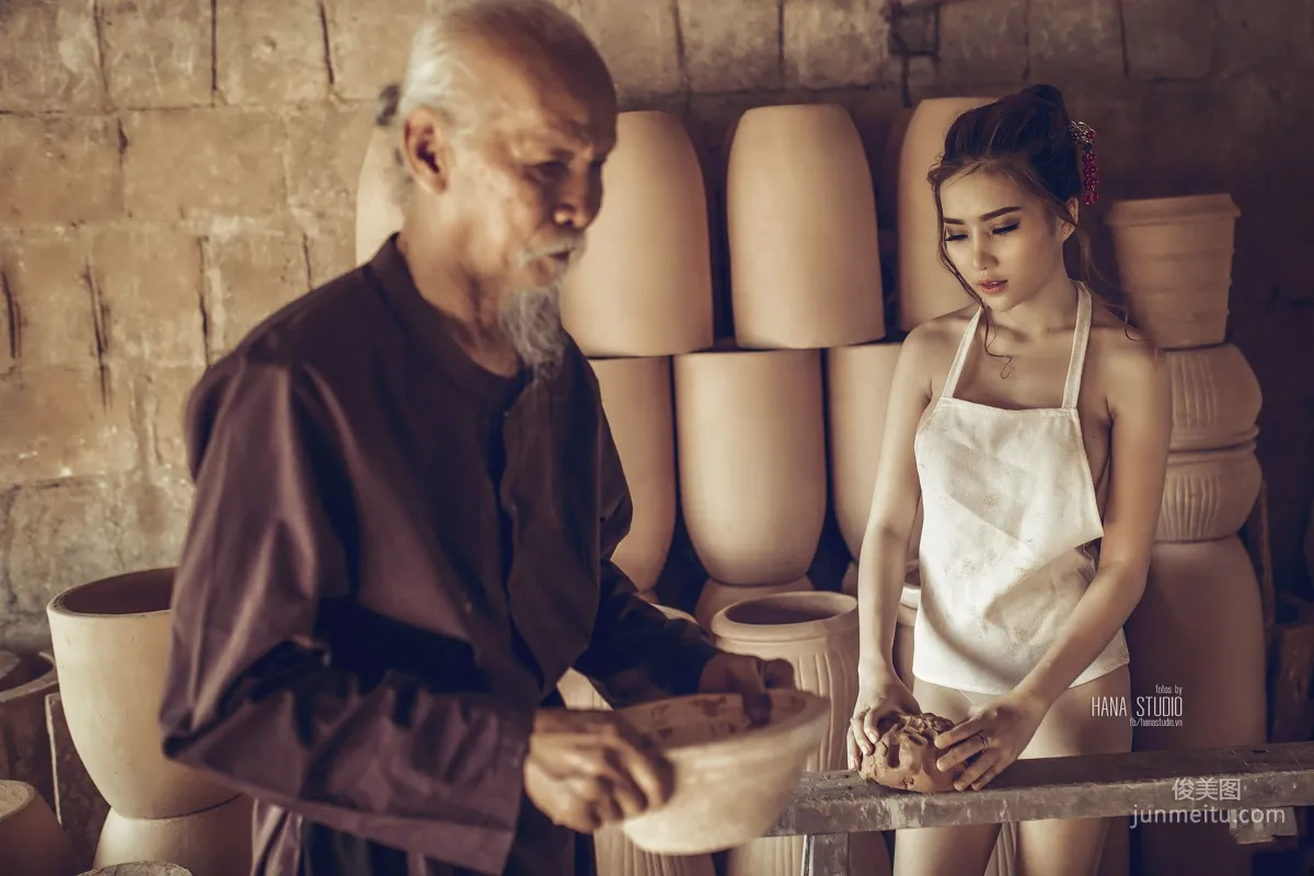 Thuy Nga Pham《越南陶瓷村》性感人體寫真集 99