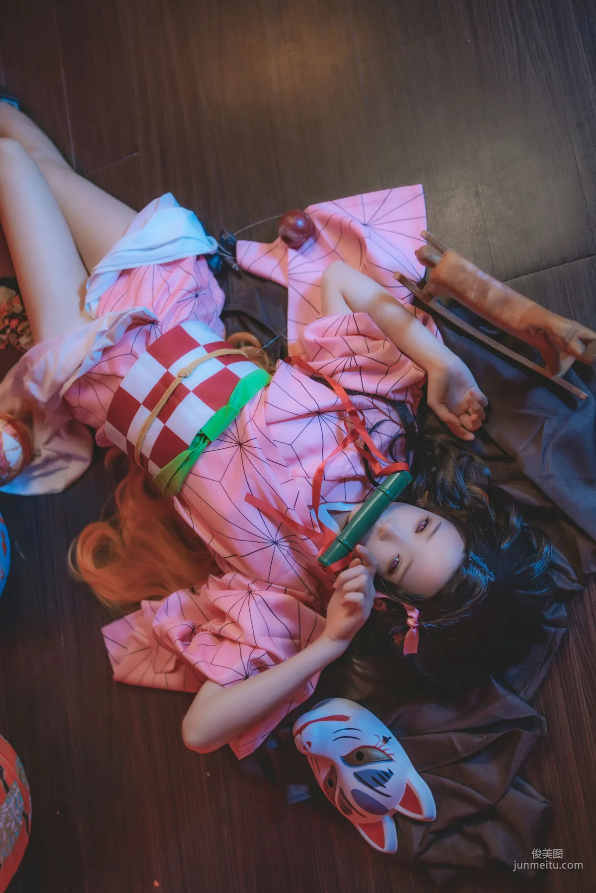 桜桃喵《灶门祢豆子》 [COSPLAY美女] 写真集7