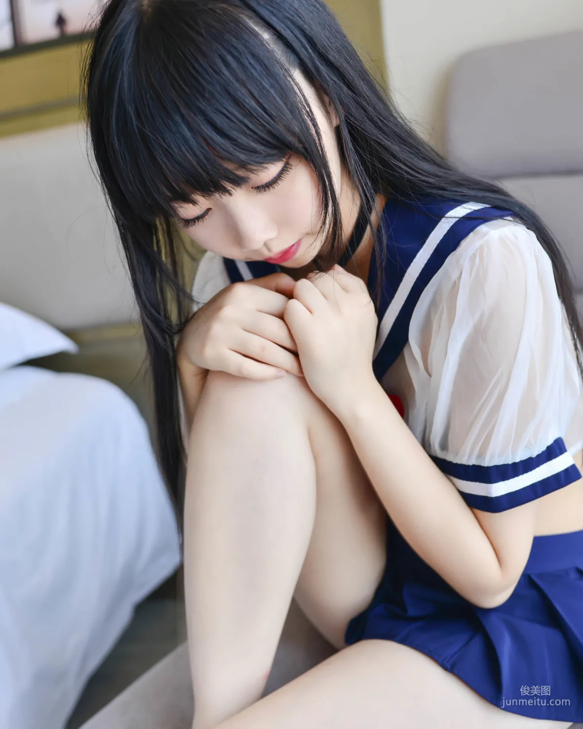 COSER雪琪SAMA 《透明JK》 [COSPLAY美女] 寫真集 11