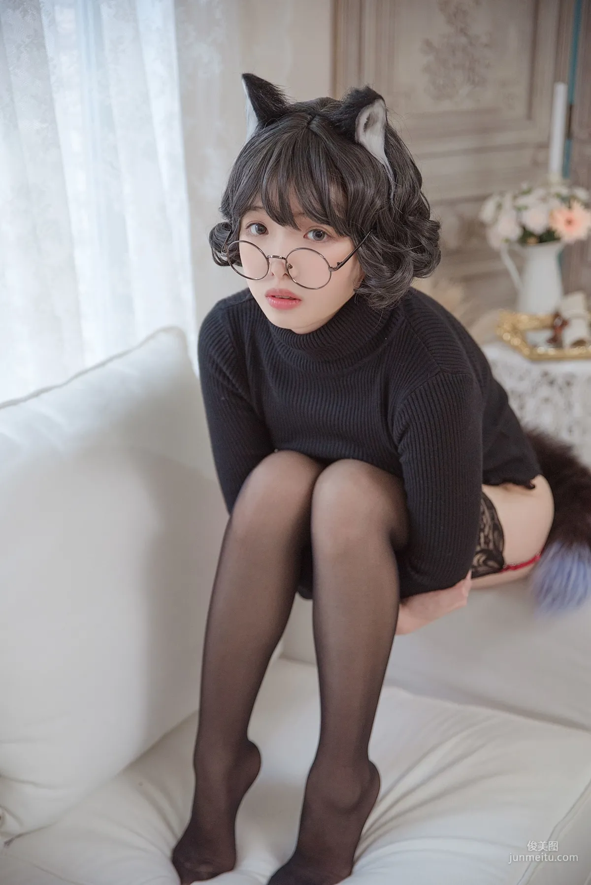 雯妹不講道理《黑貓内衣》 [COSPLAY福利] 寫真集 25