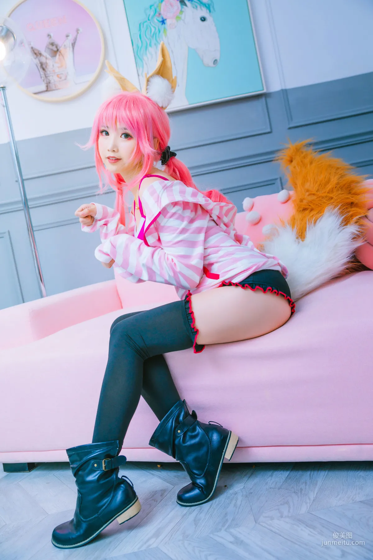 面餅仙兒《玉藻前日常》 [福利COSPLAY] 寫真集 4