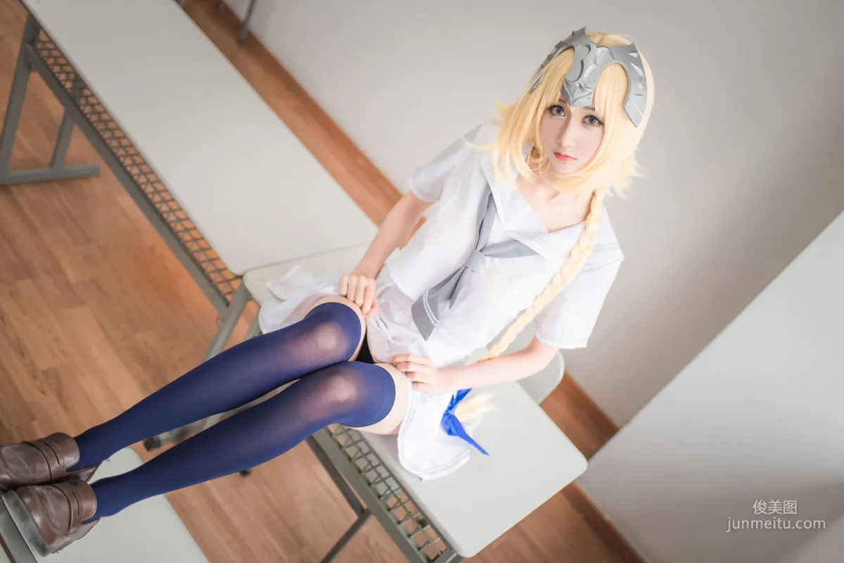 木绵绵《贞德（白）》  [COSER美女] 写真集15