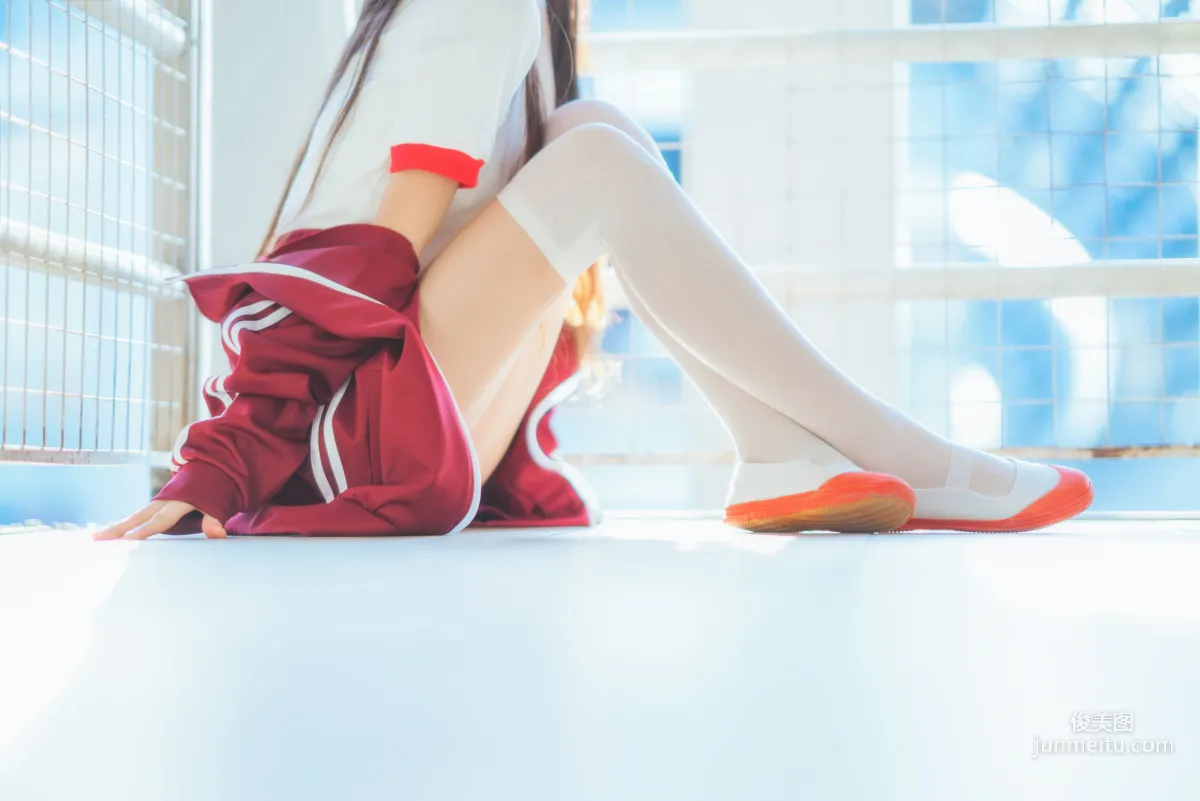 桜桃喵《紅色體操服》 [COSPLAY美女] 寫真集 25