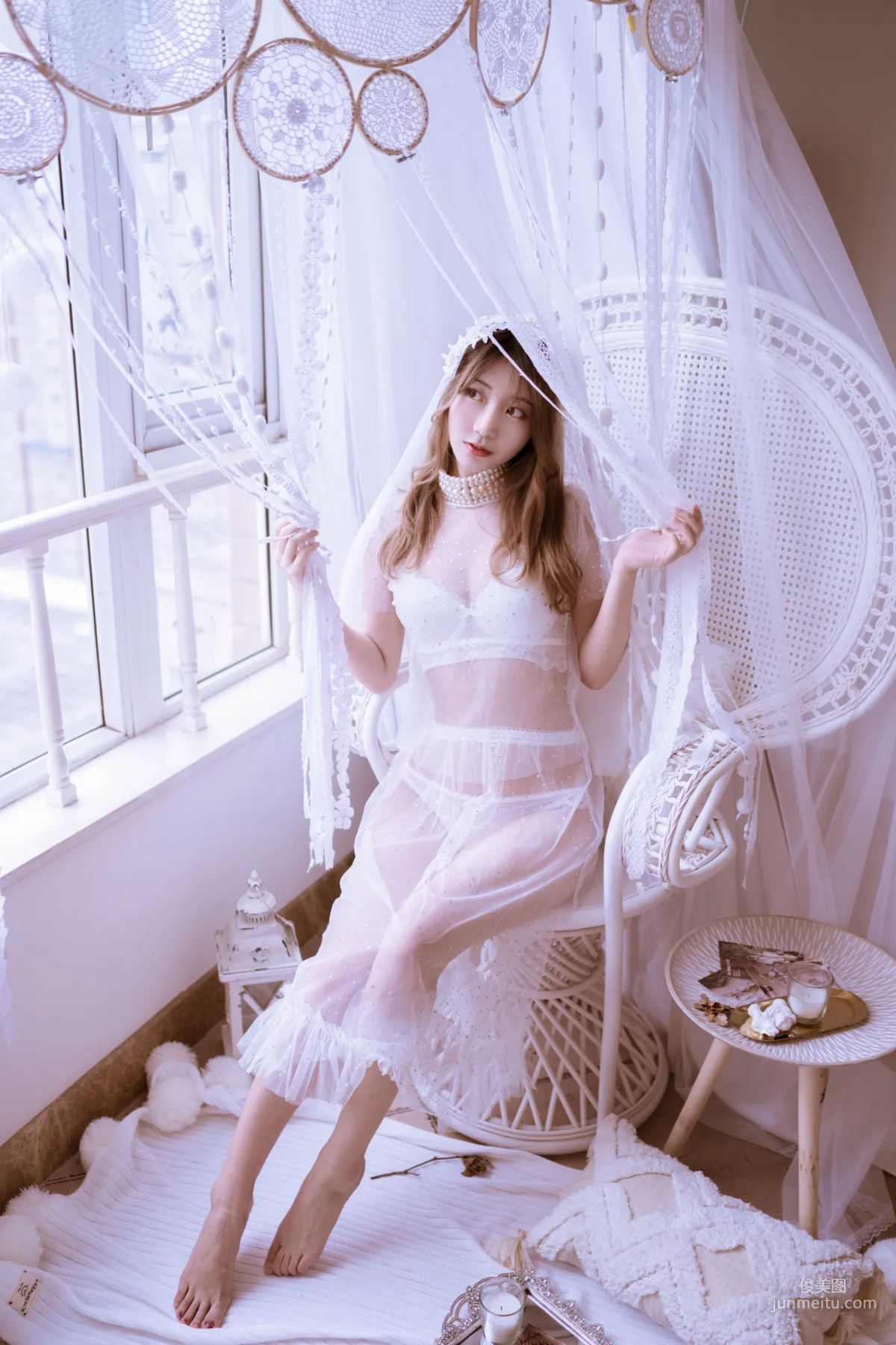 COSER黑川《年上彼女 婚紗+毛衣》 [COSPLAY少女] 寫真集 8