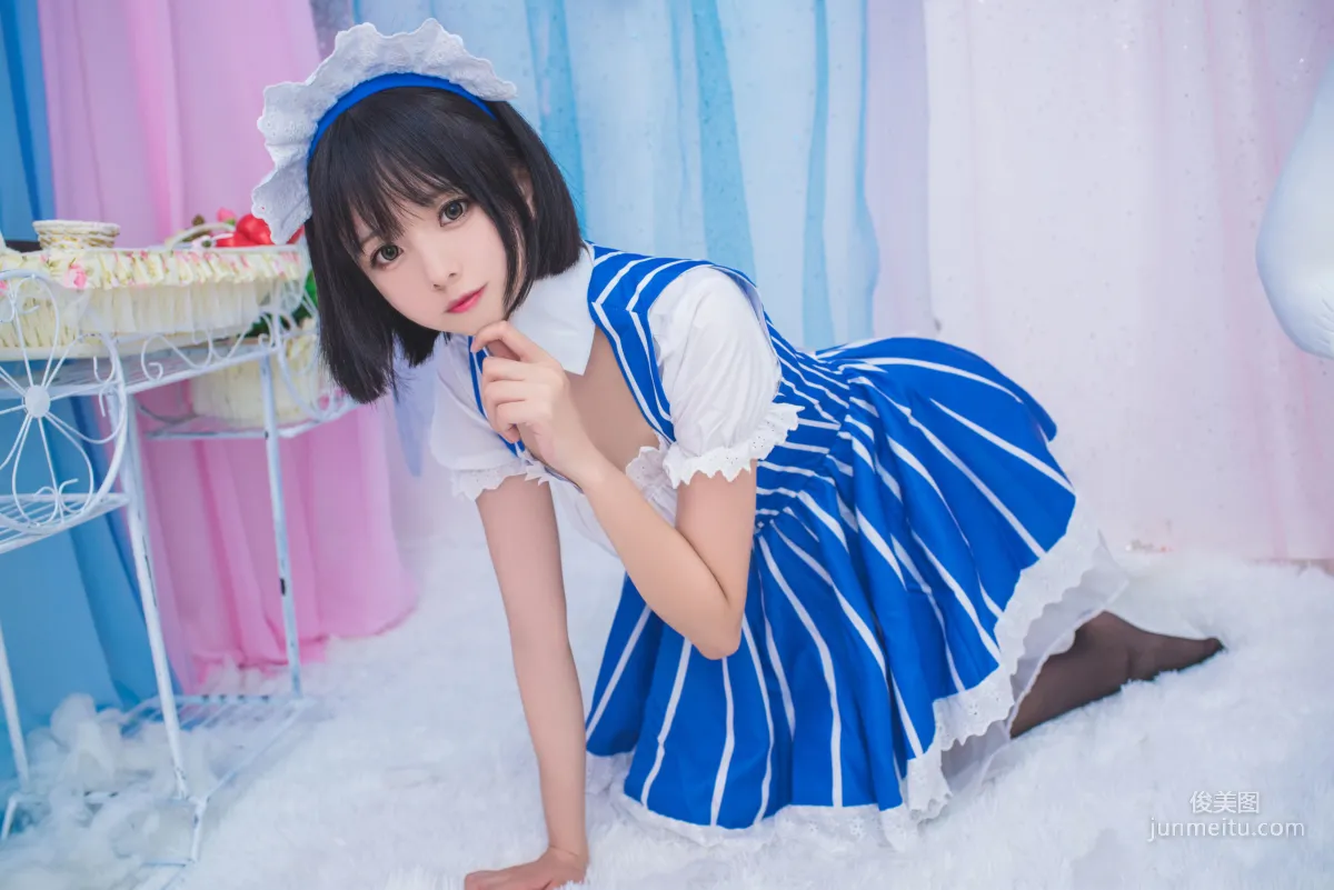 白金Saki《女仆》[COSPLAY福利] 写真集8