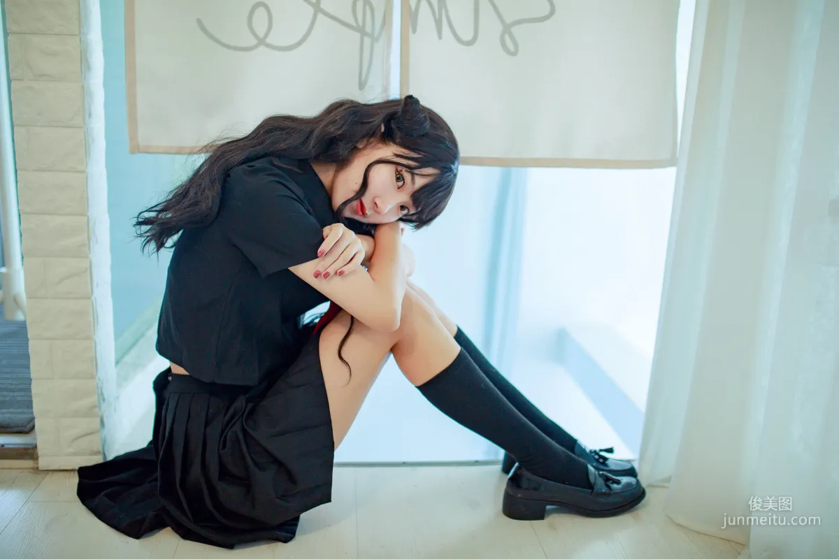 COSER黑川《小惡魔JK》 [COSPLAY福利] 寫真集 18