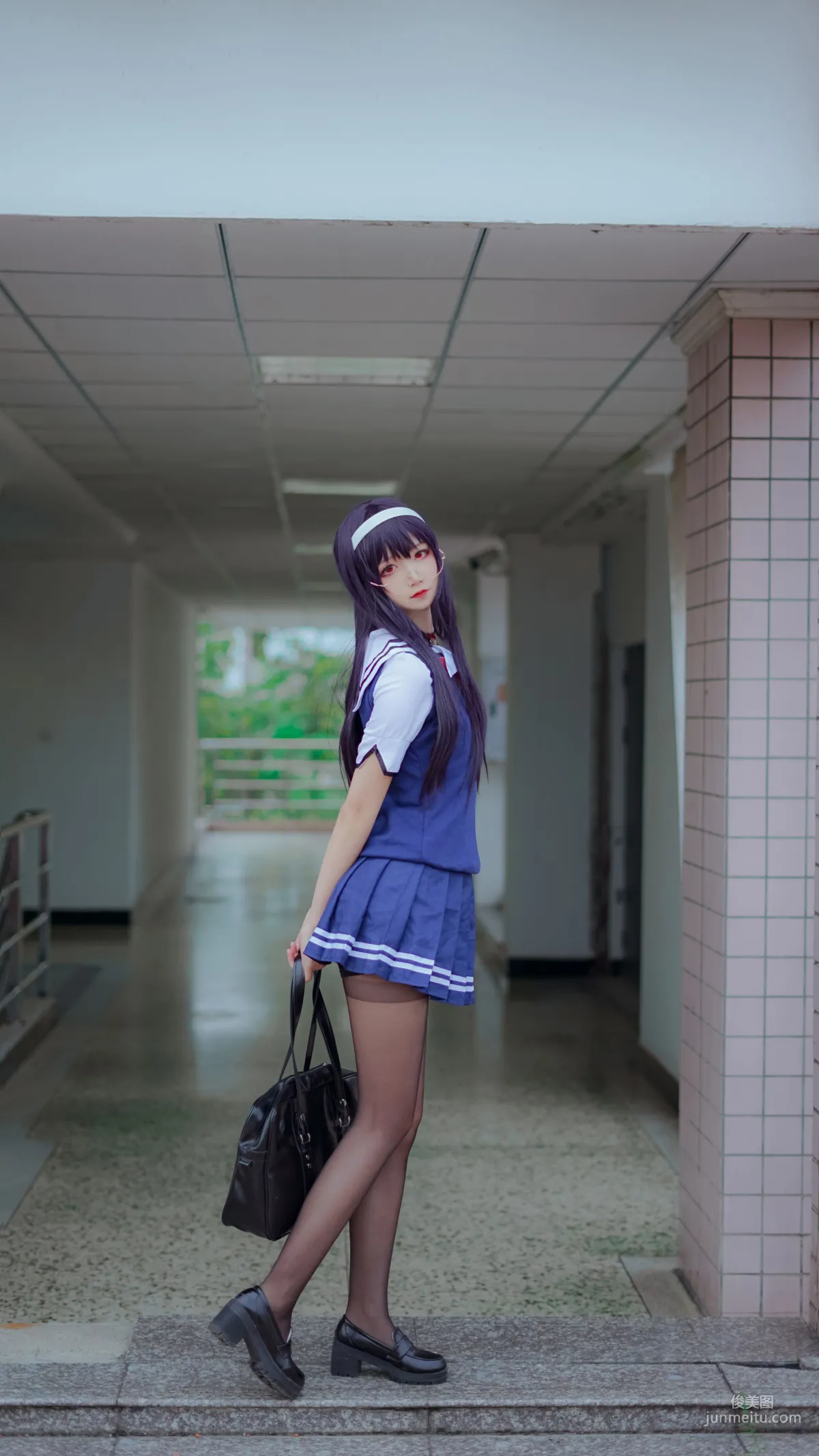 清純少女五更百鬼《學姐校服》 [COSPLAY美女] 寫真集 24