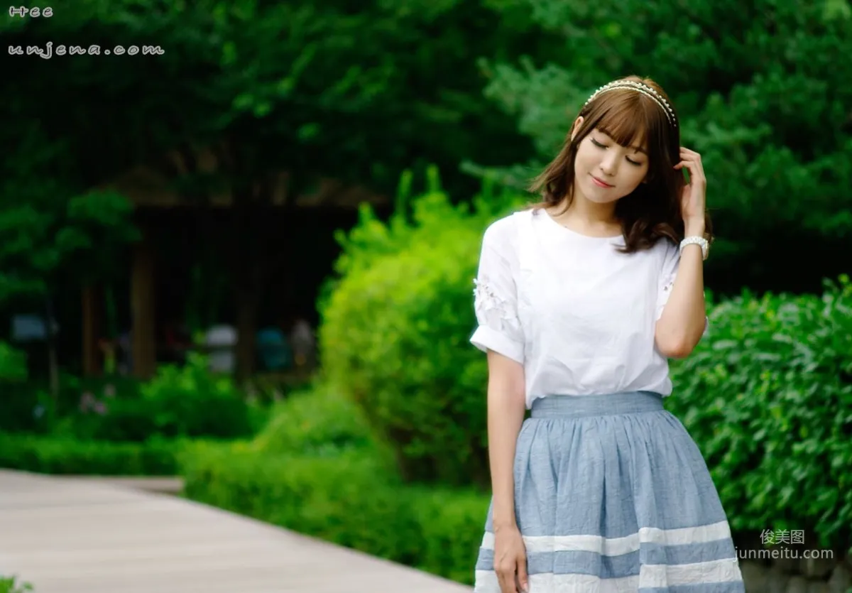 李恩慧《公園短裙外拍》 [韓國美女] 寫真集 40