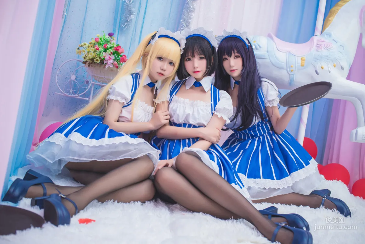 白金Saki《女仆》[COSPLAY福利] 写真集15