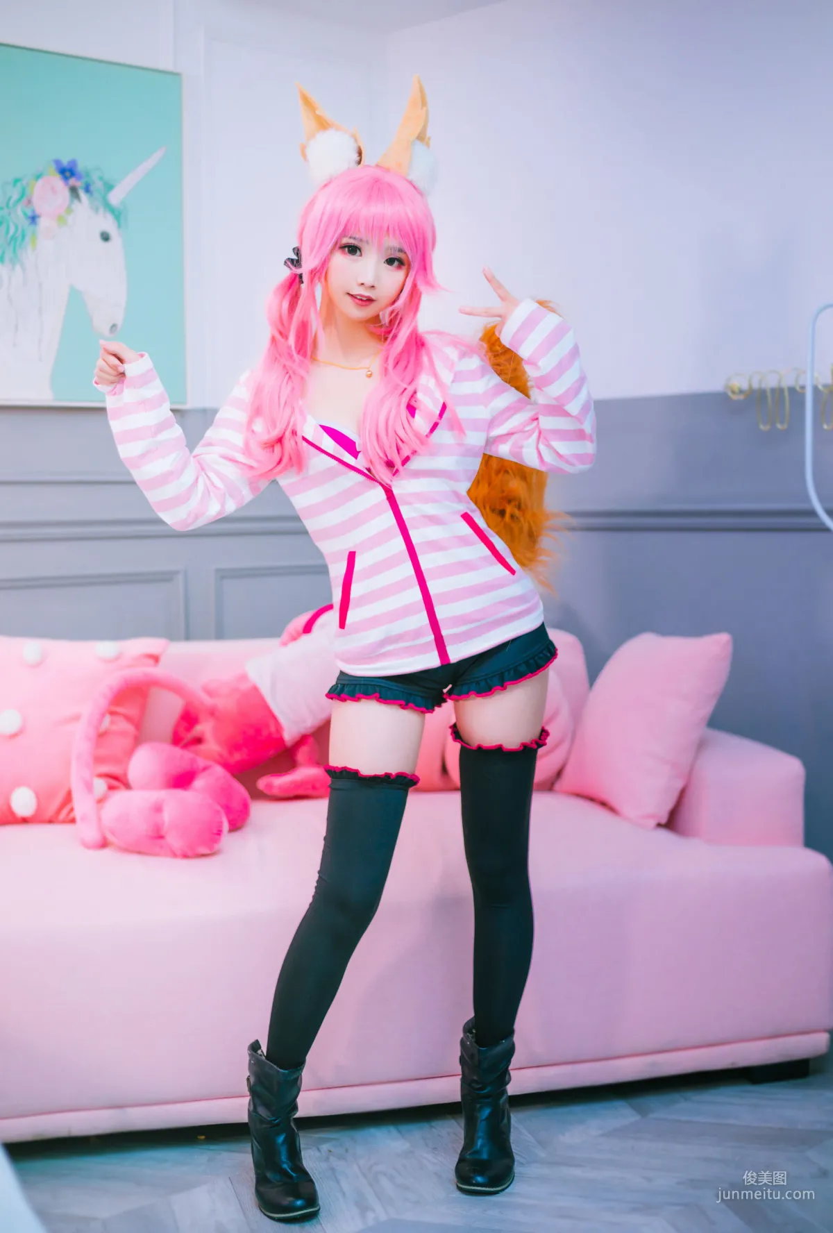 面餅仙兒《玉藻前日常》 [福利COSPLAY] 寫真集 1