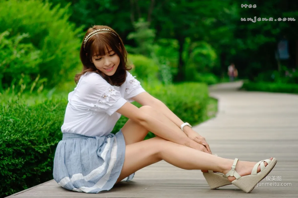 李恩慧《公園短裙外拍》 [韓國美女] 寫真集 64