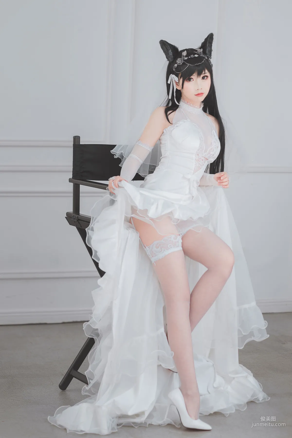 面餅仙兒《愛宕花嫁》 [福利COSPLAY] 寫真集 29