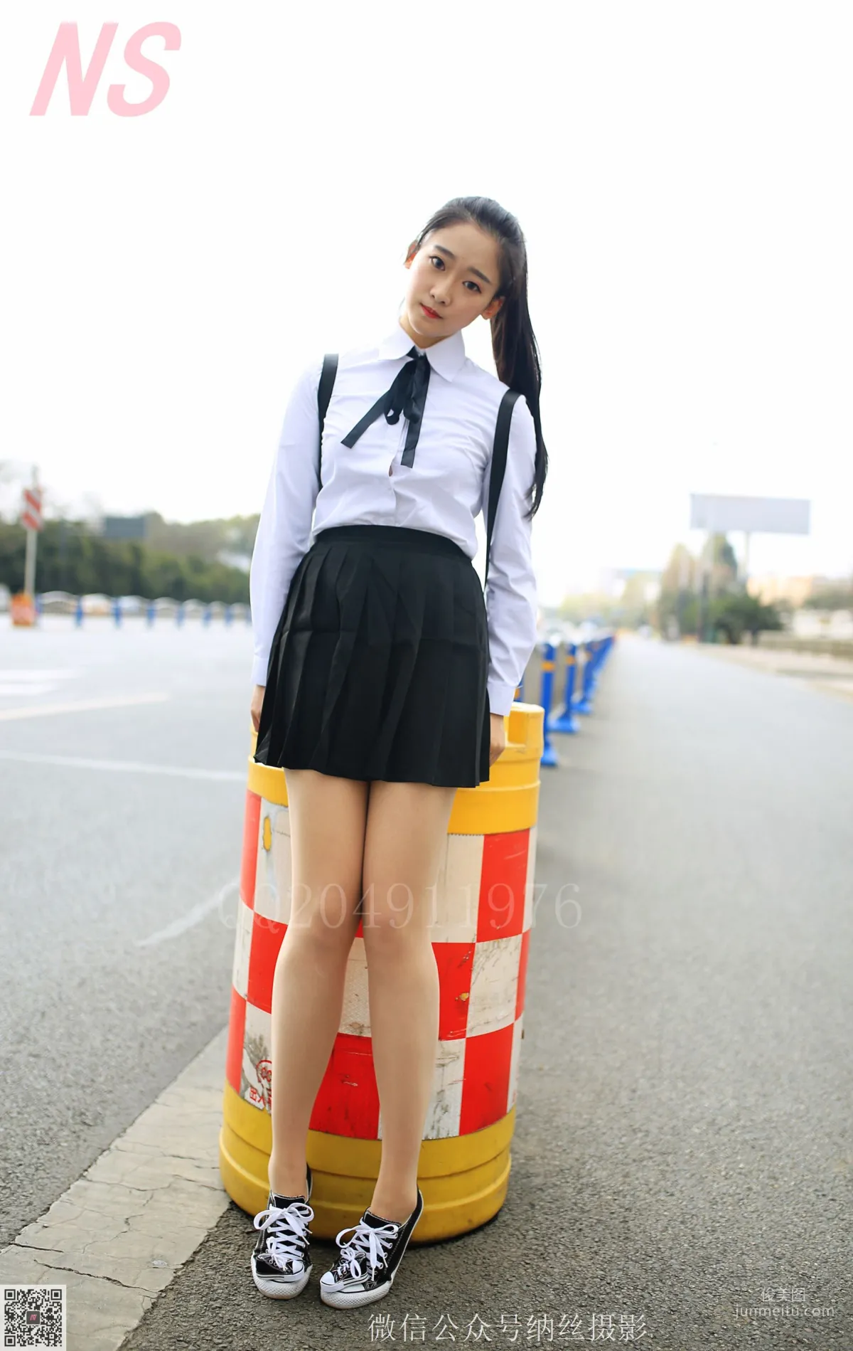 A＋妹《学妹肉丝》 [纳丝摄影] NO.122 写真集22