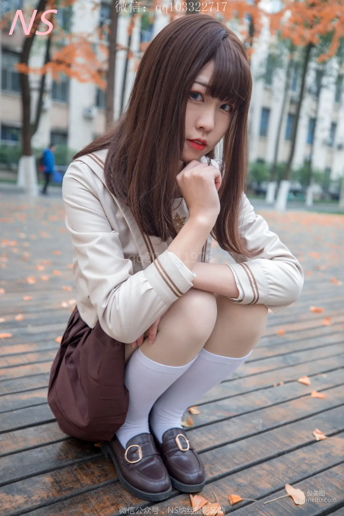 楓之少女《白絲肉絲萌萌哒的楓》 [納絲攝影] 寫真集 15