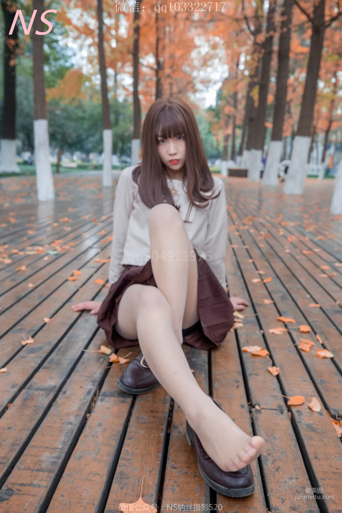 楓之少女《白絲肉絲萌萌哒的楓》 [納絲攝影] 寫真集 49