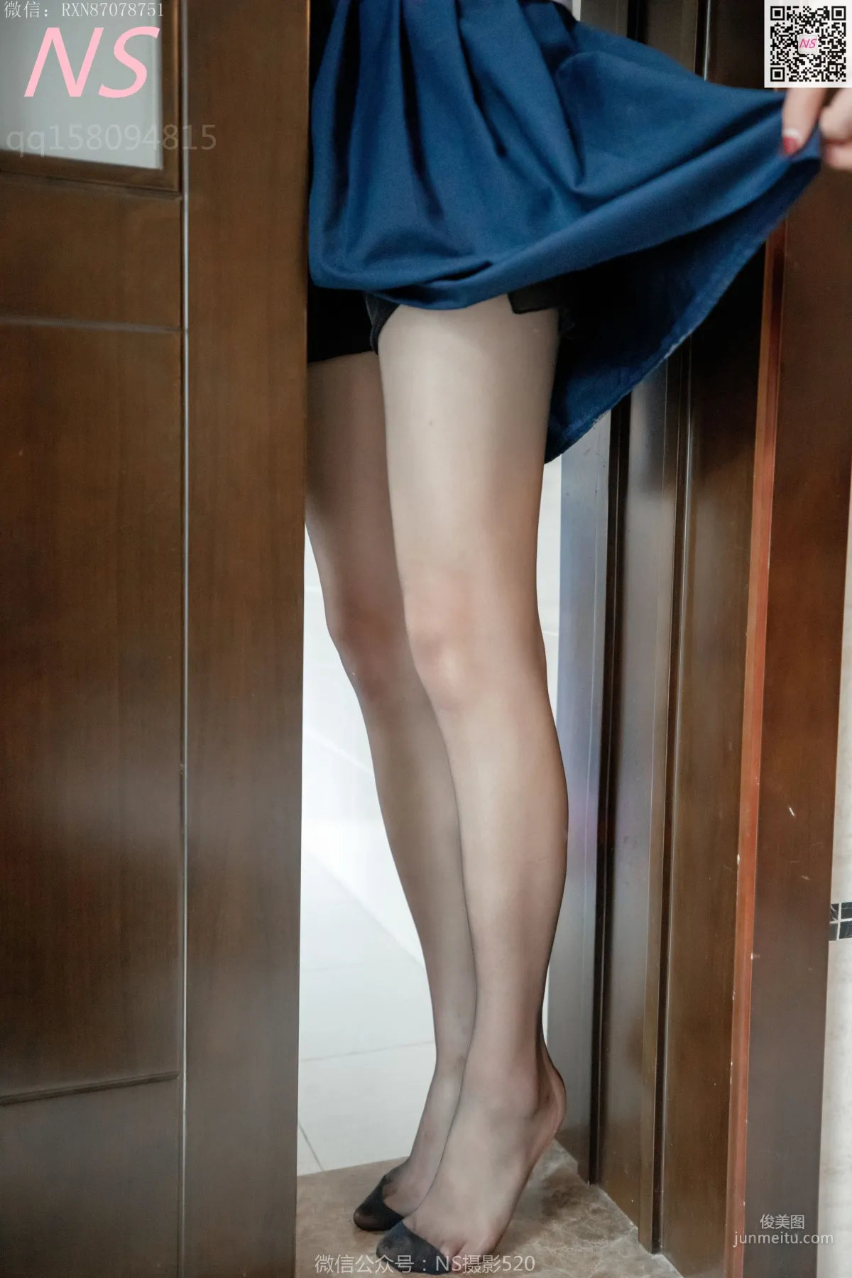 子涵《黑色丝袜的家居生活》 [纳丝摄影] 写真集57