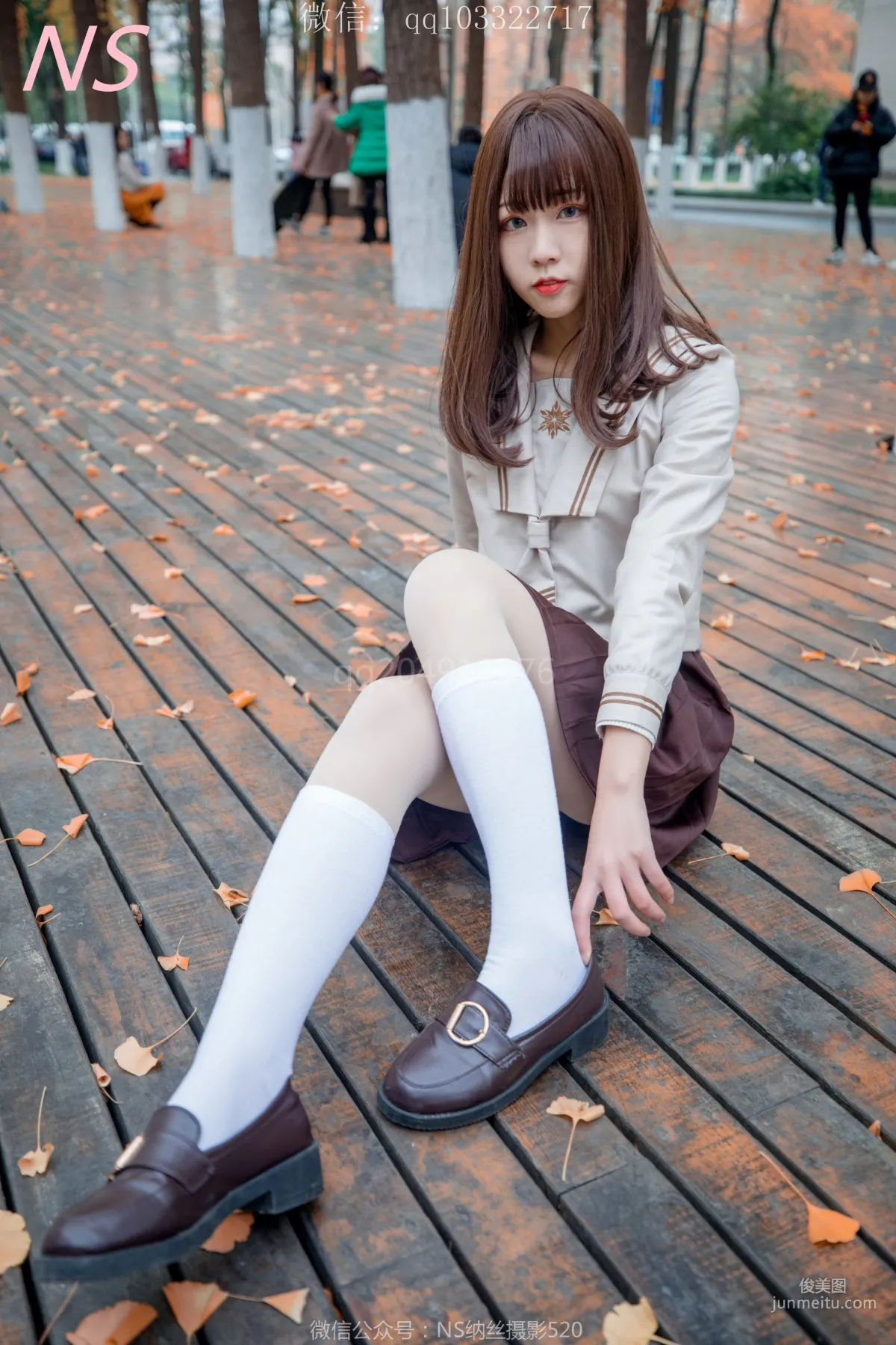 楓之少女《白絲肉絲萌萌哒的楓》 [納絲攝影] 寫真集 19