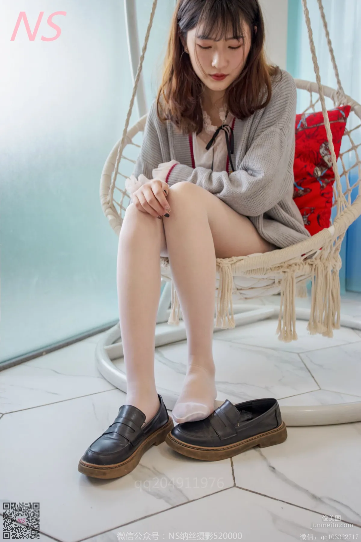王小瑞《薄丝美腿》 [纳丝摄影] 写真集9