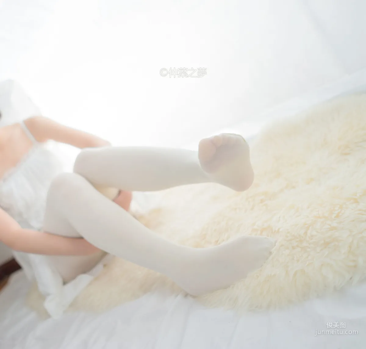 《清純白吊帶裙》 [輕蘭映畫] Grand.001 寫真集 47