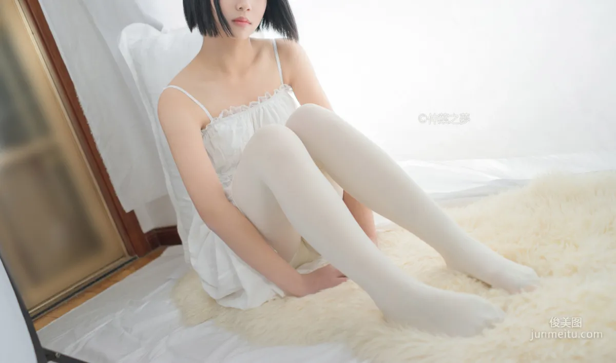 《清純白吊帶裙》 [輕蘭映畫] Grand.001 寫真集 44