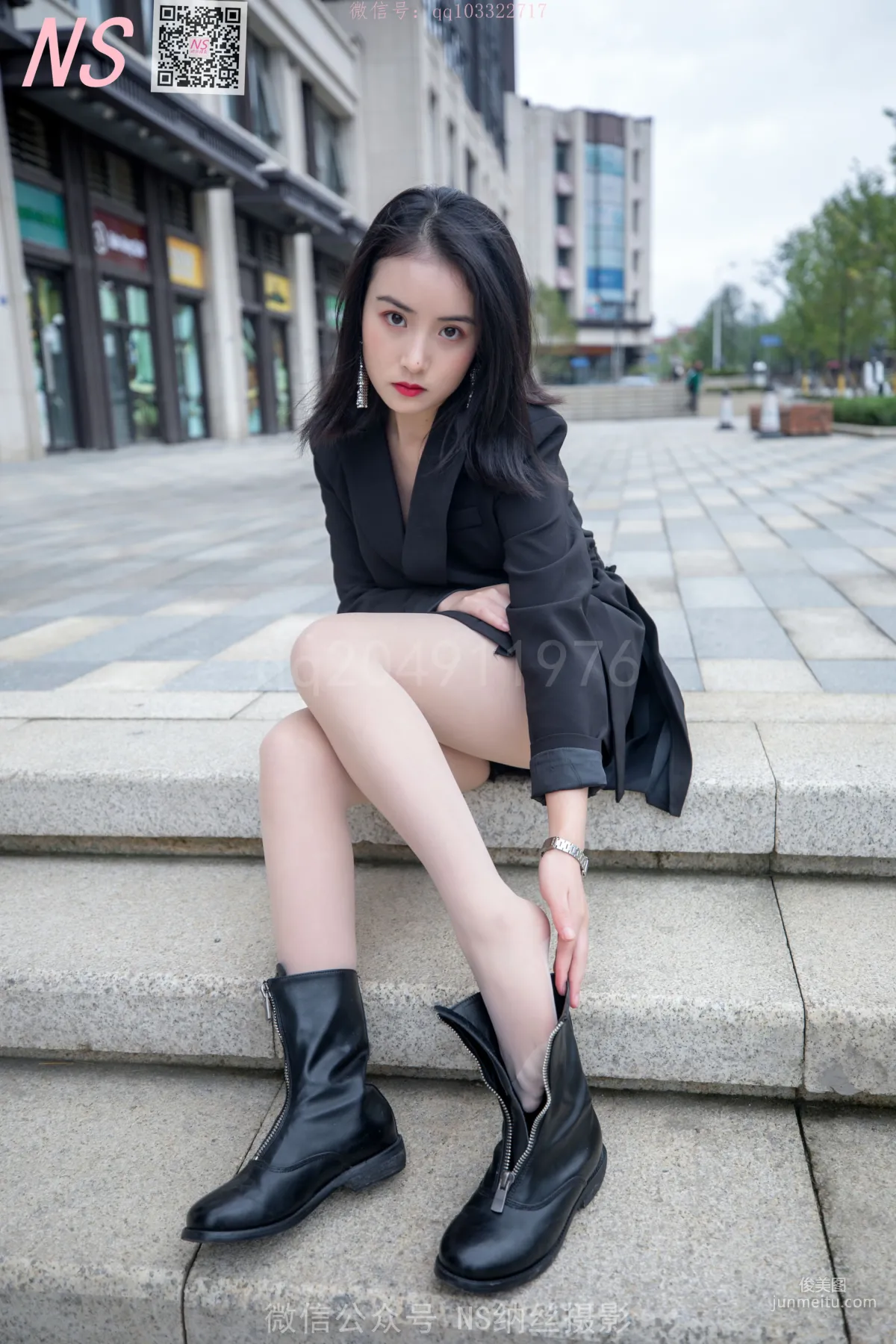 憶霜《特殊的美妙長靴絲襪》 [納絲攝影] 寫真集 39
