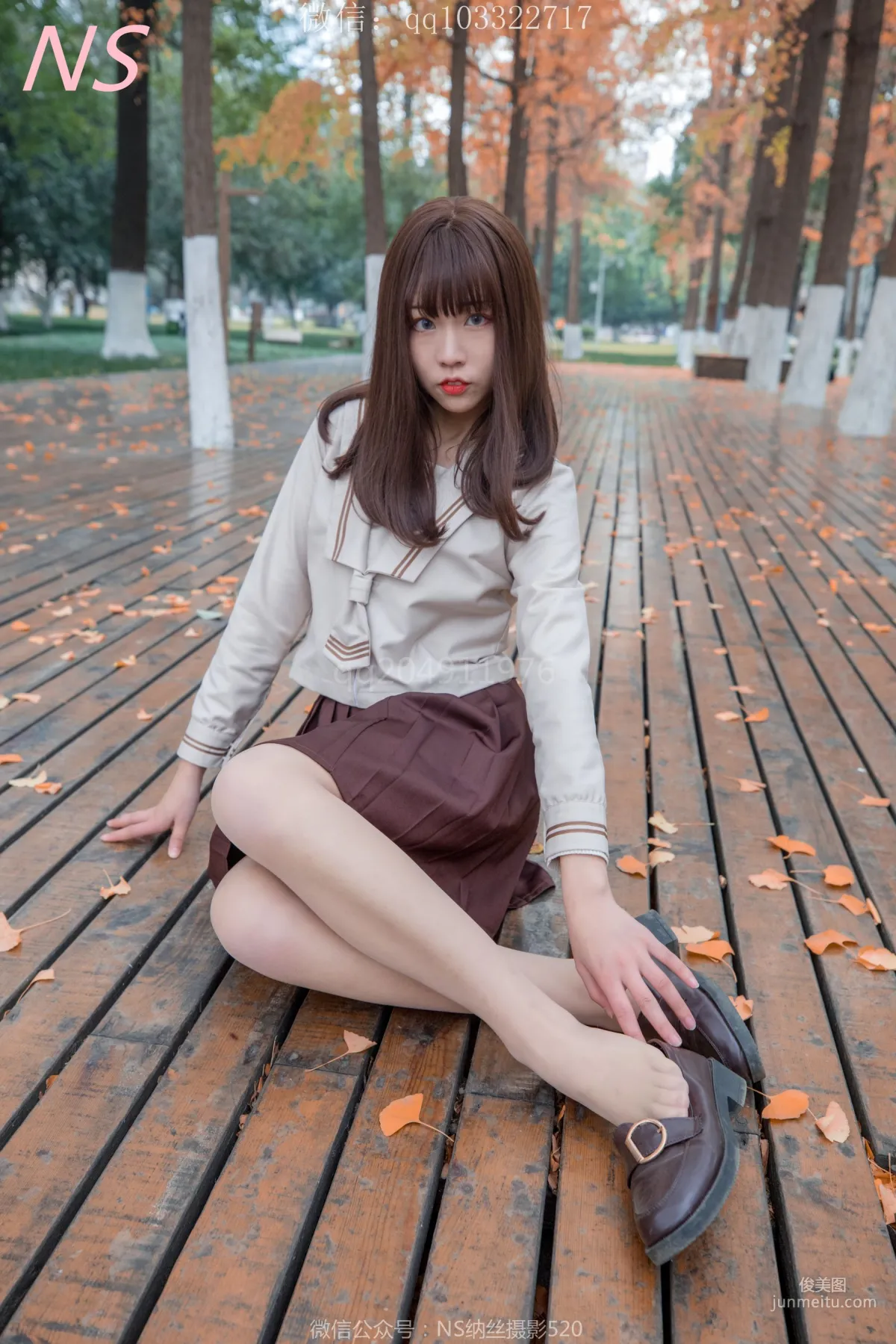 楓之少女《白絲肉絲萌萌哒的楓》 [納絲攝影] 寫真集 40